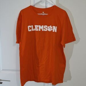 Orange Clemson Tigers mens Big paw back t shirt XL Death Valley South Carolina